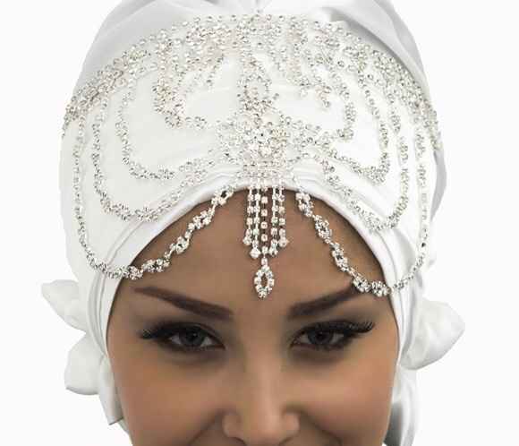 Il mio velo da sposa musulmana. vi piace? - 2