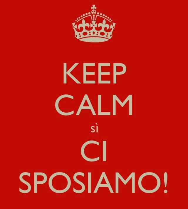 Ci sposiamo