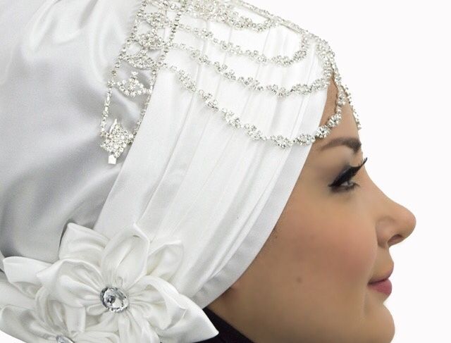 Il mio velo da sposa musulmana. vi piace? - 3