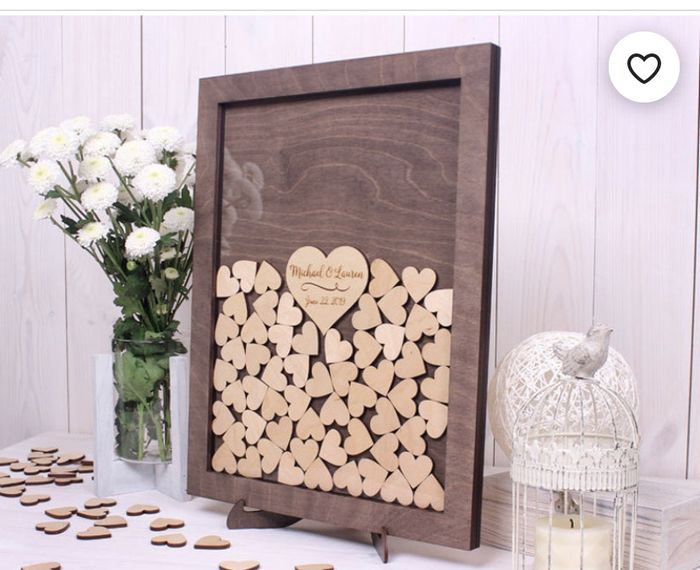 Esperienza acquisto guest book cuori legno - 1