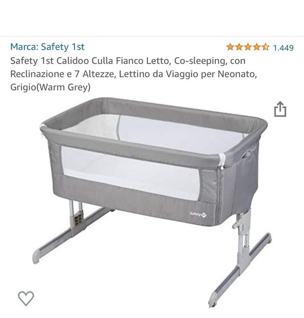 Opinioni culla next to me o altre culle co-sleeping 3