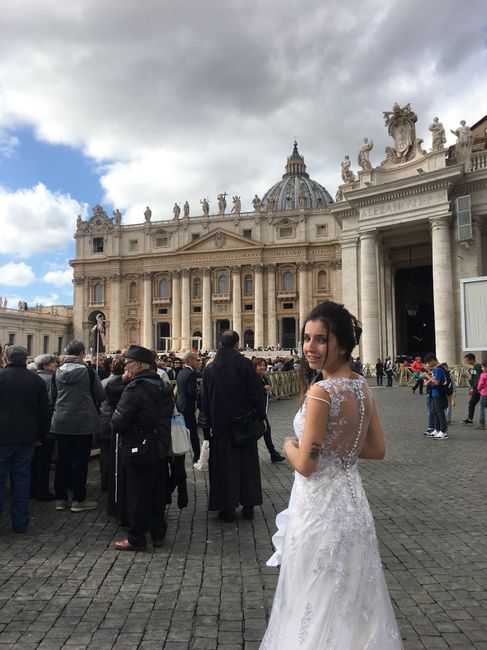 Neo sposi al papa - 7