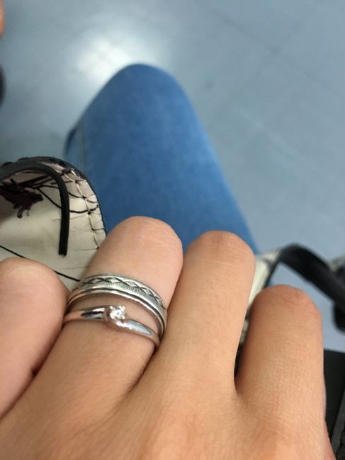 Anello di fidanzamento e fede insieme mi fate vedere i vostri? - 1