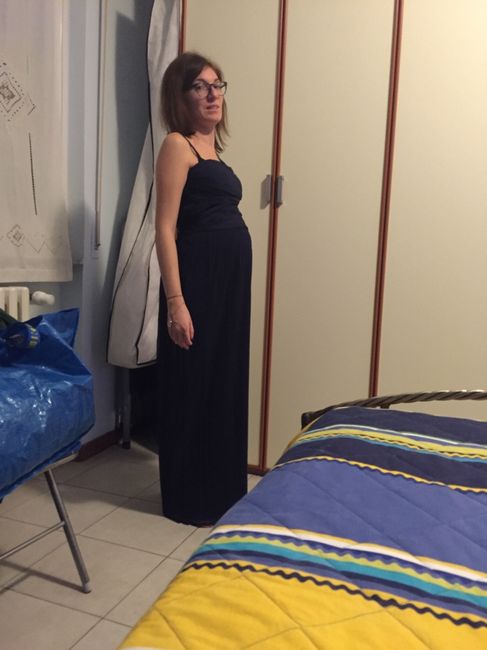 Aiuto....vestito testimone incinta - 1