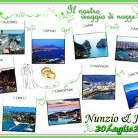 Tableau mariage Viaggio di nozze