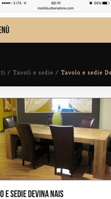 Tavolo sala da pranzo - 2