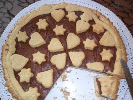 la crostata con la nutella