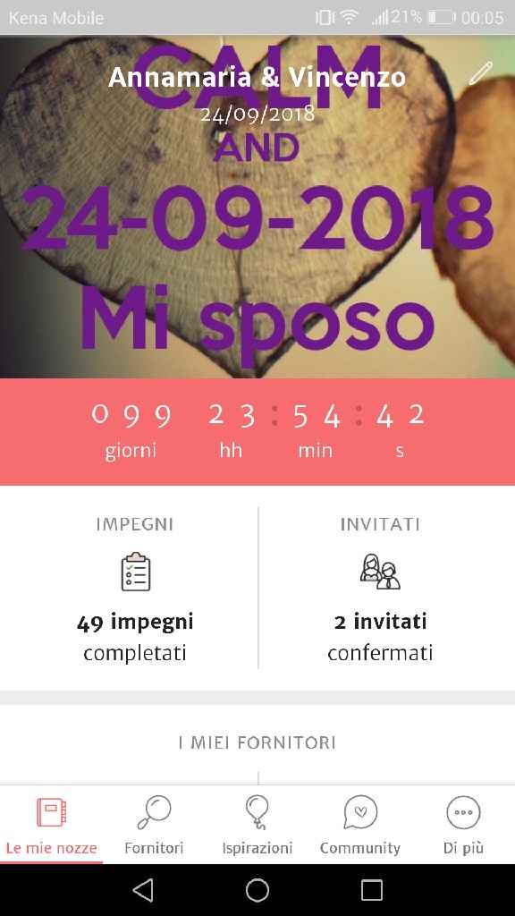 Eccoci -99 giorni - 2