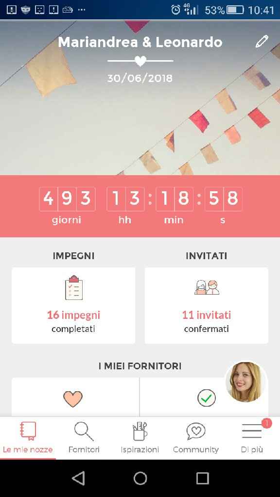 Quanti giorni mancano alle tue nozze? - 1