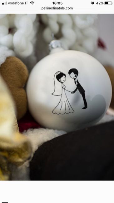 Bomboniere palle di natale 1