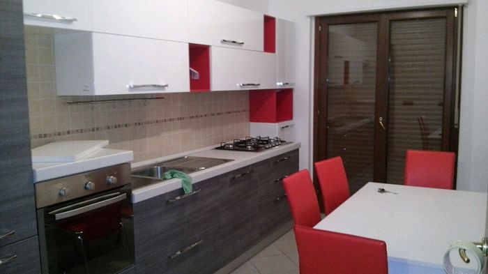 Cucina laccata bianca - 1