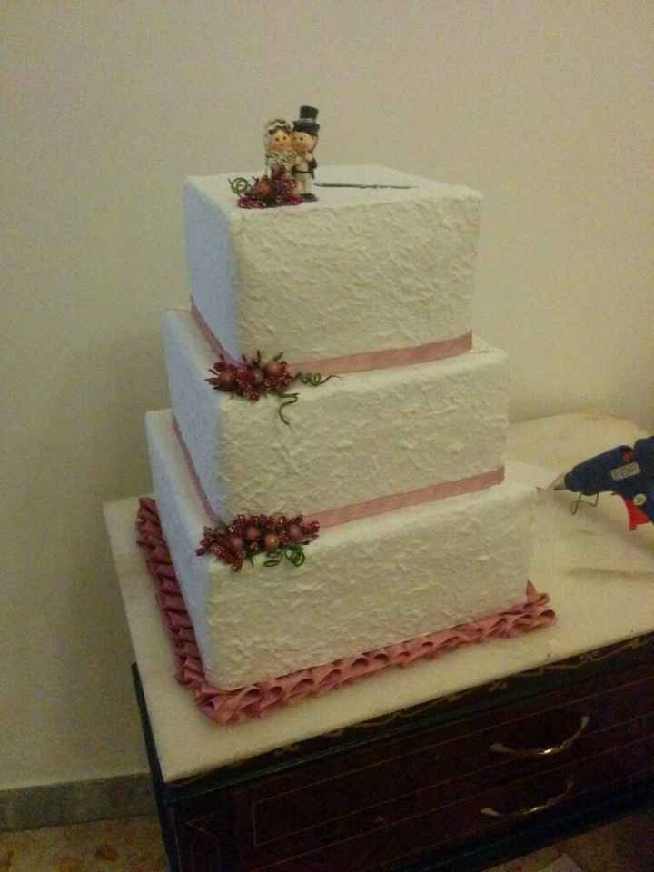 La mia torta portabuste...work in progress - 1