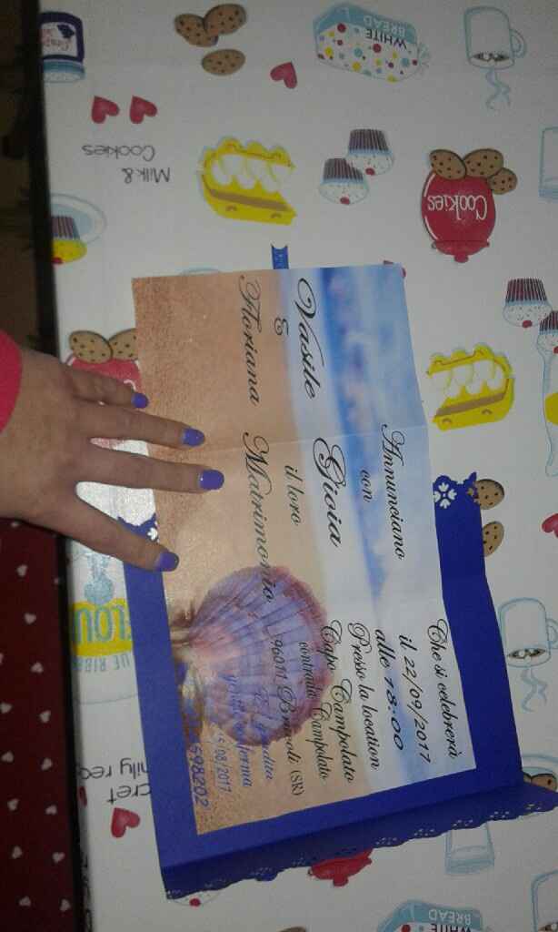 Finalmente pronte..partecipazioni fai da me... - 2