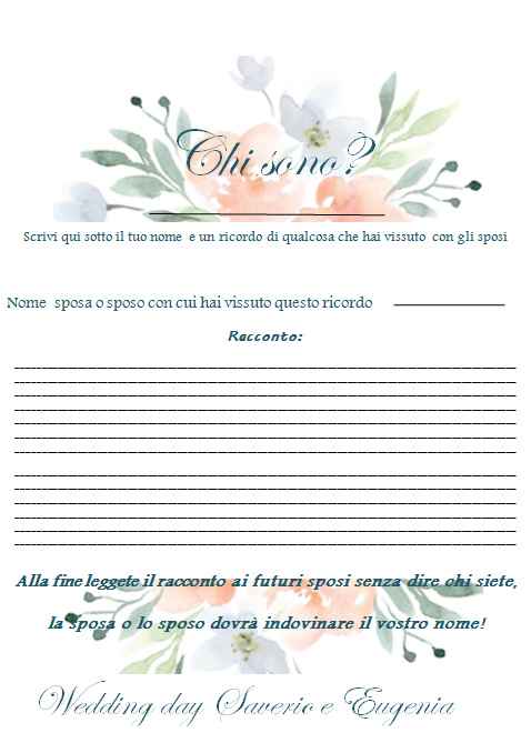 cosa ne pensate? è un modo carino x intrattenere gli ospiti?