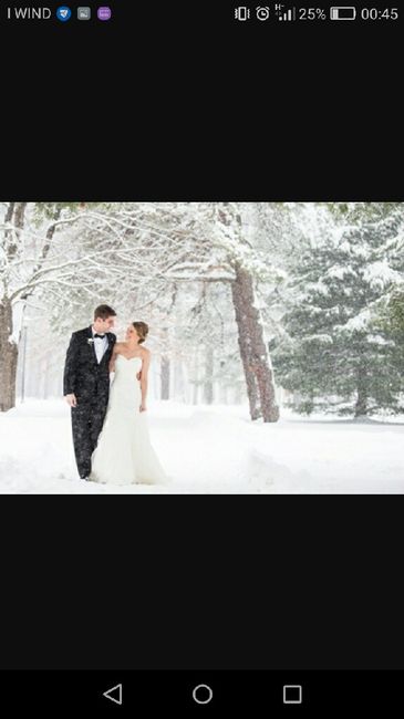 Matrimonio con la neve 1