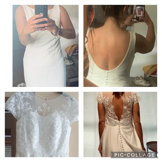 Abito sposa comprato online... 1