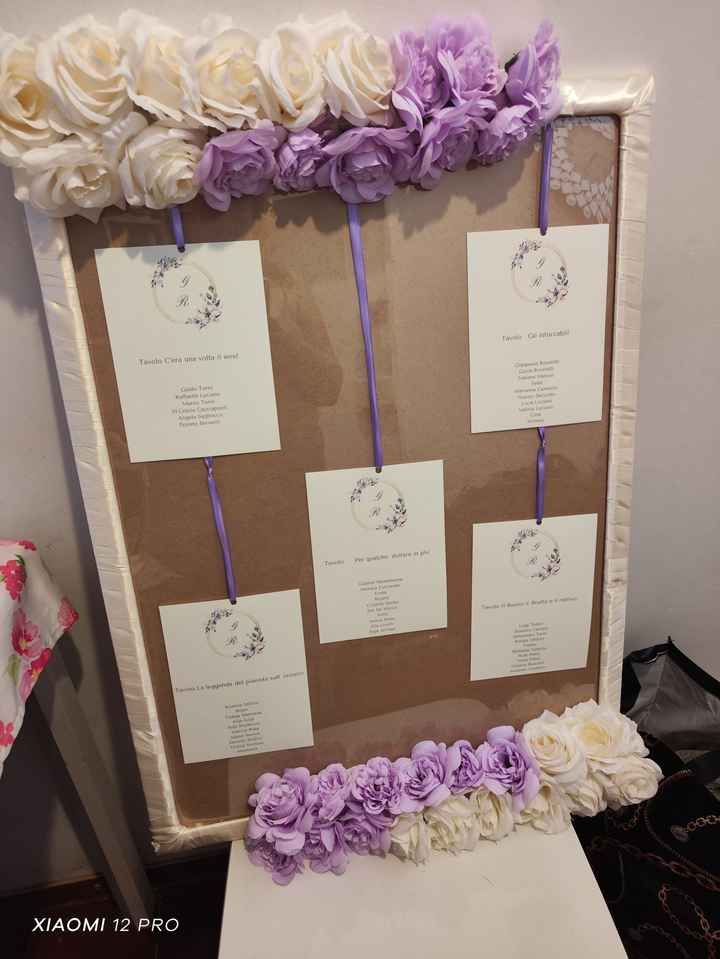 Tableau de mariage con specchio! - 1