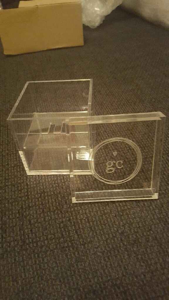 Cuscino o scatolina portafedi - 1