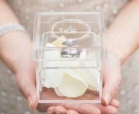 Portafedi trasparente - 1