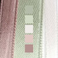 Verde salvia/eucalipto e rosa cipria - 1