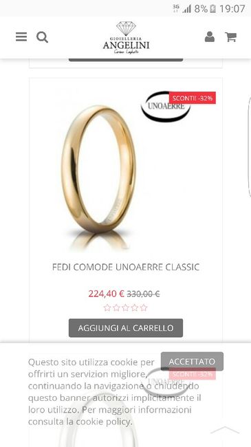 Ragazze mi postate le vostre fedi ? - 1