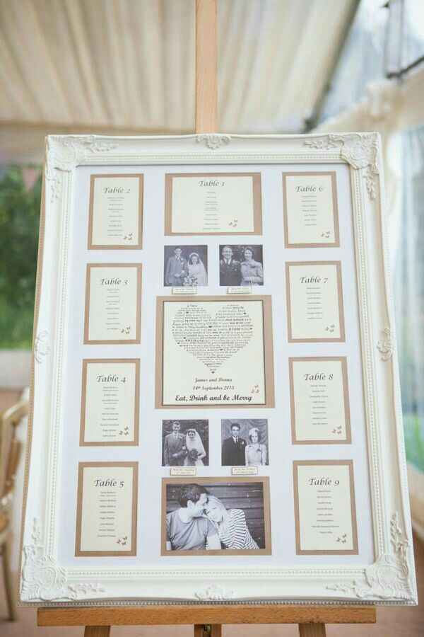 Tableau mariage .... - 3