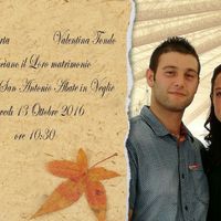 Partecipazioni con foto sposi - 1