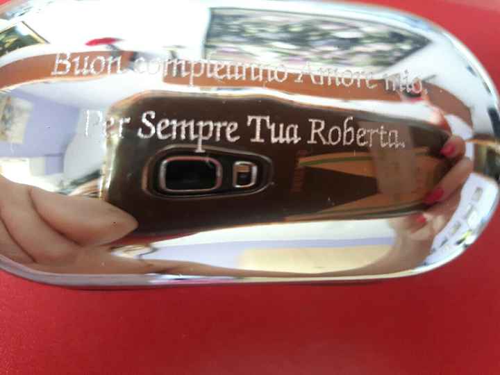 Ecco qui un regalino per fm 😍 per il compleanno. gemelli x il matrimonio - 1