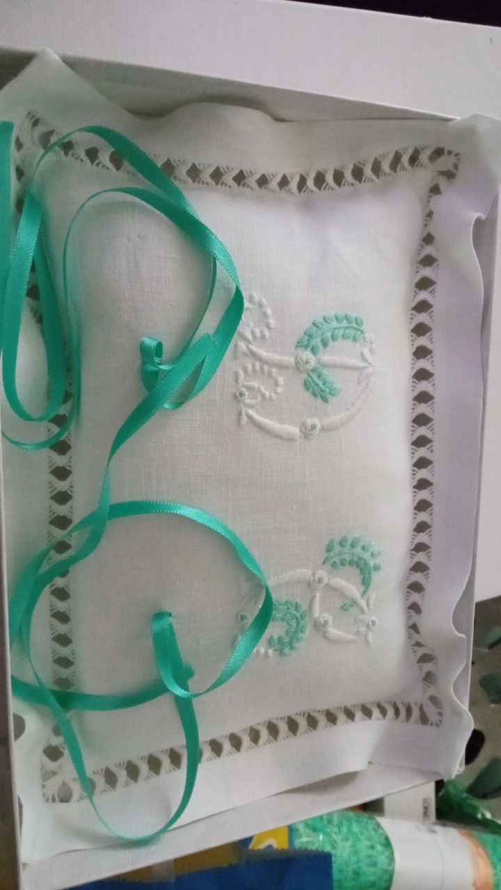 Cuscino porta fedi - 1