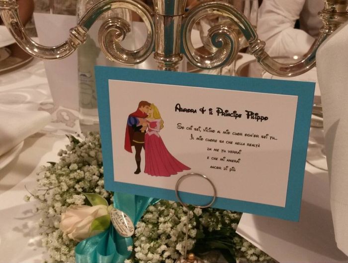 Matrimonio tema disney - 4