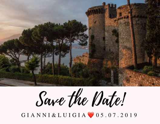 Mi mostrate i vostri save the Date? - 1