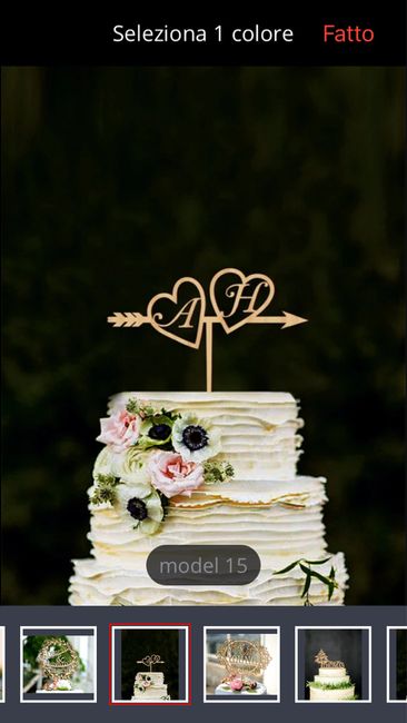 Cake topper - 1