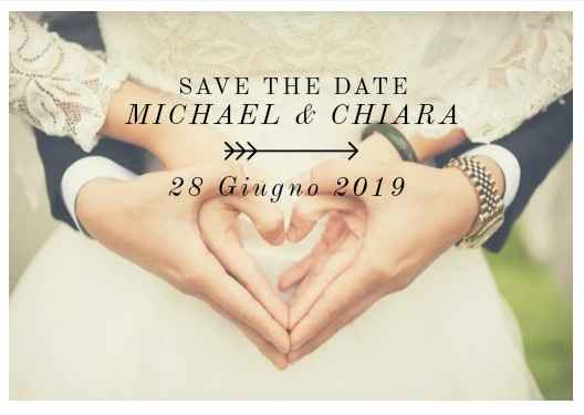 i miei save the date ❤️ - 1