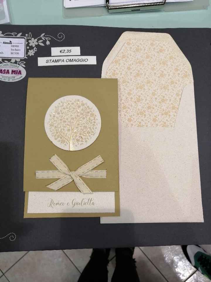 Bomboniere e partecipazioni - 1