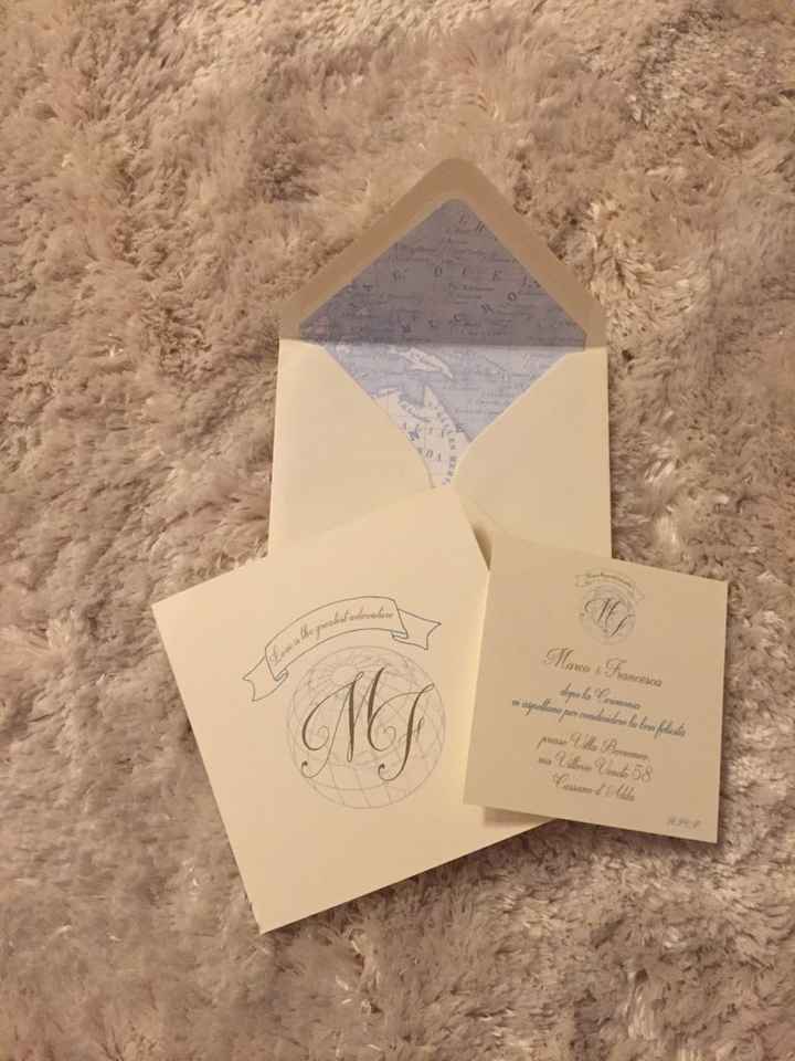 Le nostre partecipazioni a tema viaggio! pronte e in scrittura indirizzi - 2