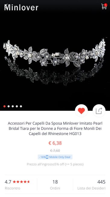 Accessori acconciatura pronovias - 5