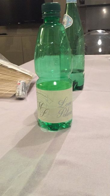 Bottiglie d'acqua fresca post cerimonia - 1