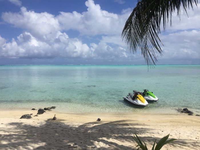 Bora Bora -spiaggia di Matira Point