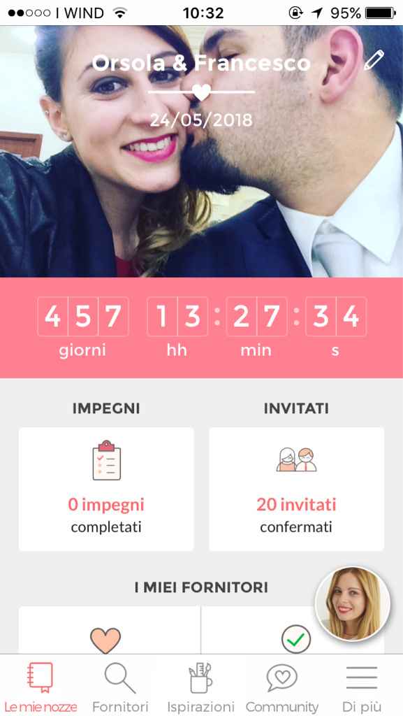 Quanti giorni mancano alle tue nozze? - 1