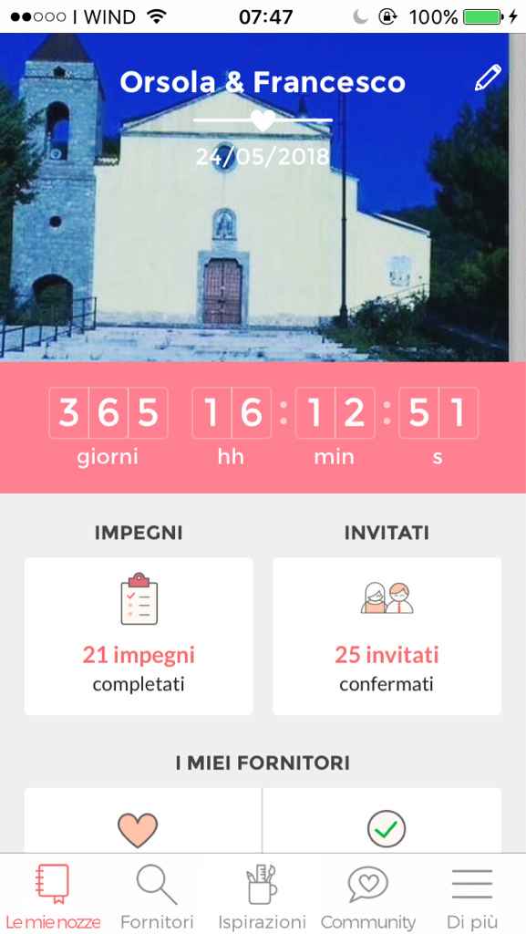 Inizia il vero countdwon - 1