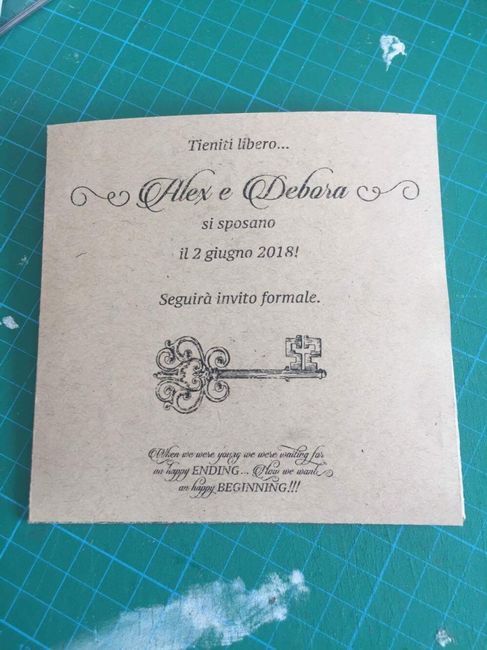 Farete il save the date? - 2