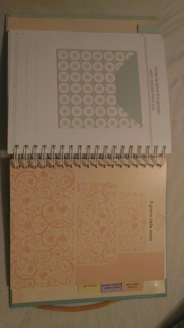 Agenda della sposa - 2