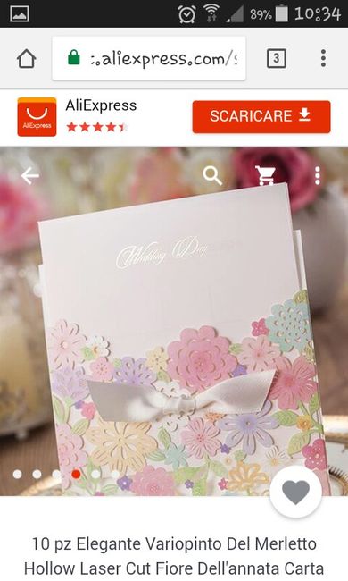 Le mie partecipazioni ordinate su aliexpress... - 1