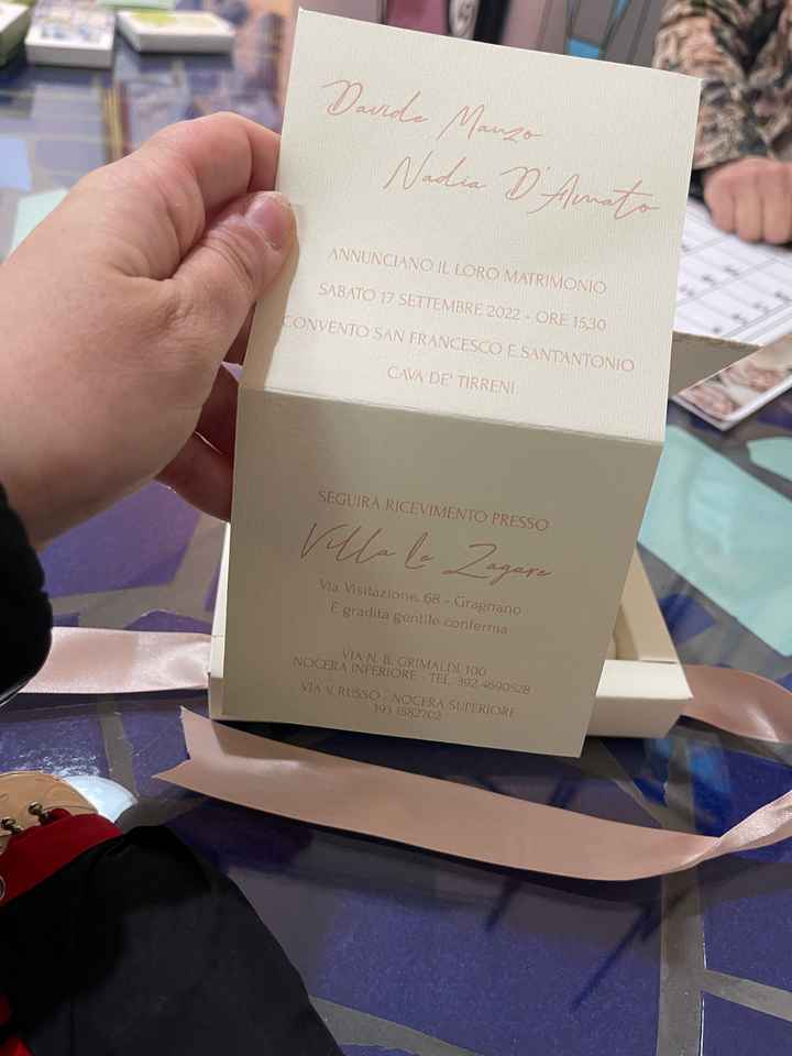 Bozza partecipazioni pronta ❤️❤️❤️❤️ - 3