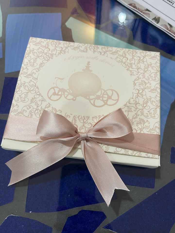 Consegna Partecipazioni: porta confetti - 1