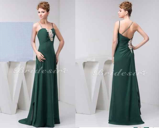 vestito verde scartato