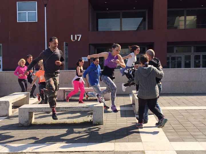 Prewedding: scena all'aperto