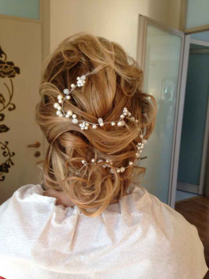 Ultima prova acconciatura - 2