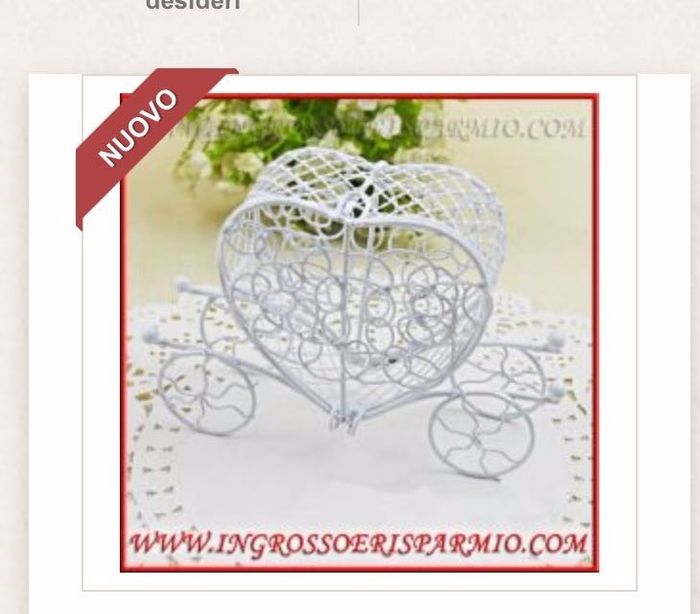 carrozza segnaposto