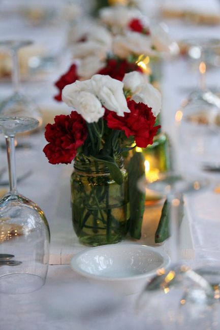 Centrotavola tricolore!